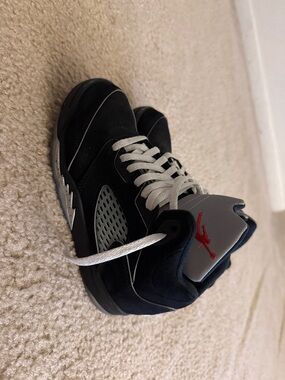 Jordan 5 Retro OG PS Black Metallic Reimagined